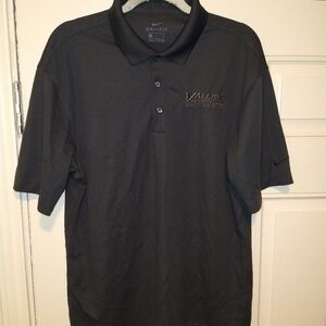 Nike Dri-Fit Gray Short Sleeve Polo Shirt Men's sz Medium